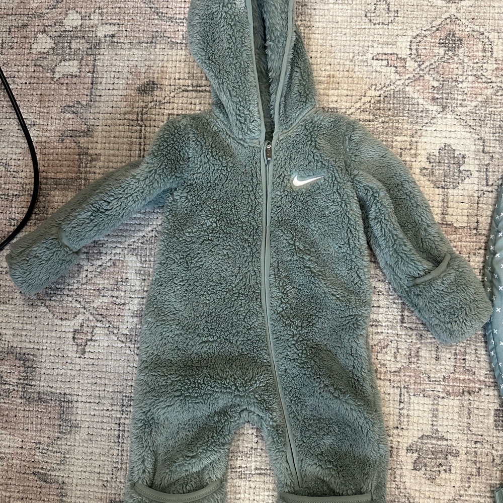 Nike Kids Green Fleece One Piece